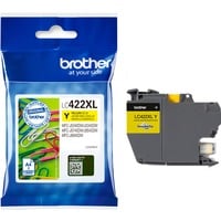 Brother LC-422XLY cartuccia d'inchiostro 1 pz Originale Giallo Giallo, 1 pz, 1500 pagine, Confezione singola