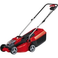 EINHELL GE-CM 18/30 Li-Solo Tagliaerba a spinta Batteria Nero, Rosso, Rasaerba rosso/Nero, Tagliaerba a spinta, 150 m², 30 cm, 3 cm, 7 cm, 25 L