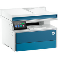 HP LaserJet Pro MFP 4113fdwg, Stampante multifunzione grigio/Blu, Laser, 1200 x 1200 DPI, A4, 45 ppm, Stampa fronte/retro, Bianco, Blu