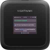 Netgear M3 router wireless Dual-band (2.4 GHz/5 GHz) Nero, Router WIRELESS LTE Nero, Wi-Fi 6 (802.11ax), Dual-band (2.4 GHz/5 GHz), Nero, Router portatile