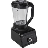 Braun JB 9040 Frullatore da tavolo 1600 W Nero, Mixer stand Nero, Frullatore da tavolo, Funzione PULSE, Tritaghiaccio, 1 m, 1600 W, Nero