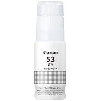 Canon Flacone d'inchiostro grigio GI-53GY Originale, Grigio, Canon, PIXMA G650 PIXMA G550, 60 ml, Ad inchiostro