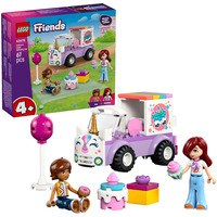 LEGO Friends Camion per la consegna di torte unicorno, Giochi di costruzione 