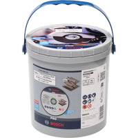 Bosch PRO Acciaio inossidabile e metallo, Ø 125 mm, 100 pezzi nel secchio, Lama 