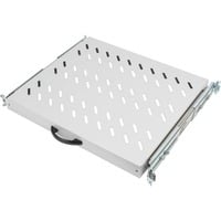 Digitus Ripiano estraibile per armadi da 483 mm (19"), Il vano inferiore grigio, Grigio, 25 kg, 1U, Turchia, 48,3 cm (19"), 510 mm