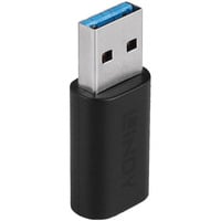 Lindy Adattatore USB 3.2 Tipo A a C Nero