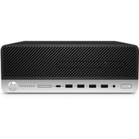 HP ProDesk 600 G5 SFF Ricondizionato, PC completo Nero/Argento