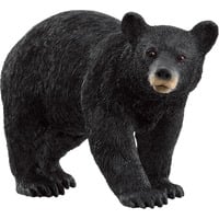 Schleich WILD LIFE Orso nero americano, Gioco figura 3 anno/i, Forest, Wild animals / adventure toys, Nero, Plastica