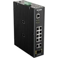 D-Link DIS-200G-12S switch di rete Gestito L2 Gigabit Ethernet (10/100/1000) Nero, Interruttore Gestito, L2, Gigabit Ethernet (10/100/1000), Full duplex, Montaggio rack, Montabile a parete