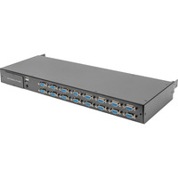 Digitus Kit di aggiornamento switch KVM modulare 16 porte VGA Nero