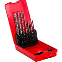fischer Set di punte per martello Quattric II Set, SDS plus, Drill bit set 