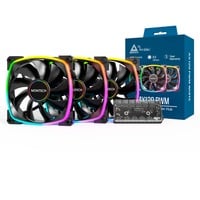 Montech AX120 PWM 120x120x25, Ventola Nero