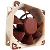 Noctua NF-A6X25 FLX sistema di raffreddamento per computer Case per computer Ventilatore 6 cm Marrone, Ventola marrone/Bianco, Ventilatore, 6 cm, 1600 Giri/min, 3000 Giri/min, 19,3 dB, 29,2 m³/h