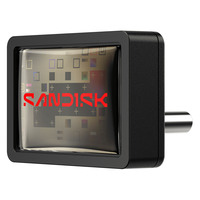 SanDisk Extreme Fit 128 GB, Chiavetta USB Nero