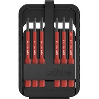 Wiha Set di punte slimBit electric, esagonale Plus, Set di bit rosso