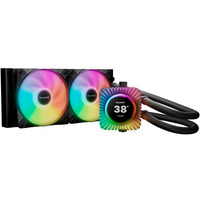 be quiet! Light Loop IO LCD 240mm, Raffreddamento ad acqua Nero