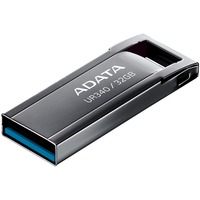 ADATA UR340 unità flash USB 32 GB USB tipo A 3.2 Gen 1 (3.1 Gen 1) Nero, Chiavetta USB nichel, 32 GB, USB tipo A, 3.2 Gen 1 (3.1 Gen 1), Senza coperchio, 4 g, Nero