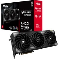 ASUS TUF Gaming TUF-RX9070XT-O16G-GAMING AMD Radeon RX 9070 XT 16 GB GDDR6, Scheda grafica grigio, Radeon RX 9070 XT, 16 GB, GDDR6, 256 bit, 7680 x 4320 Pixel, PCI Express 5.0