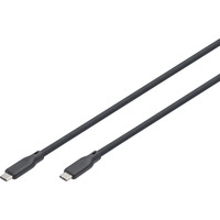 Digitus Cavo di collegamento in silicone USB 3.2 Gen 1 USB-C > USB-C Nero