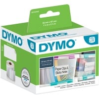 Dymo LW - Etichette multiuso - 32 x 57 mm - S0722540, Etichetta bianco, Bianco, Etichetta per stampante autoadesiva, Carta, Rimovibile, Rettangolo, LabelWriter
