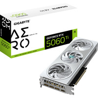 GIGABYTE GeForce RTX 5060 Ti AERO OC 16G Scheda Grafica – 16 GB GDDR7, 128 bit, PCI-E 5.0, 2647MHz Frequenza Core, 3 x DisplayPort, 1 x HDMI, GV-N506TAERO OC-16GD 128 bit, PCI-E 5.0, 2647MHz Frequenza Core, 3 x DisplayPort, 1 x HDMI, GV-N506TAERO OC-16GD, GeForce RTX 5060 Ti, 16 GB, GDDR7, 128 bit, 7680 x 4320 Pixel, PCI Express x16 5.0