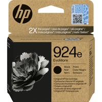 HP Cartuccia di inchiostro nero originale 924e EvoMore Resa elevata (XL), Nero, 1 pz, 1000 pagine, Confezione singola