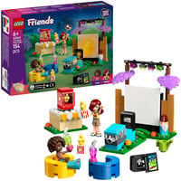 LEGO Friends 42642 Movie Night dell’Amicizia, Giochi Creativi 6+ con 2 Mini Bamboline e Proiettore con Mattoncino Luminoso, Giochi di costruzione Giochi Creativi 6+ con 2 Mini Bamboline e Proiettore con Mattoncino Luminoso, Set da costruzione, 6 anno/i, Plastica, 154 pz, 211 g