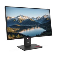 Lenovo ThinkVision T27Q-40 Monitor, Monitor LED Nero, 68,6 cm (27"), 2560 x 1440 Pixel, Wide Quad HD, LED, 6 ms, Nero