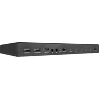 Lindy 32810 switch per keyboard-video-mouse (kvm) Nero, Switch KVM Nero, 4096 x 2160 Pixel, 4K Ultra HD, Nero
