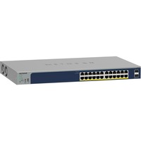 Netgear GS724TP Gestito L2/L3/L4 Gigabit Ethernet (10/100/1000) Supporto Power over Ethernet (PoE) Blu, Interruttore blu, Gestito, L2/L3/L4, Gigabit Ethernet (10/100/1000), Full duplex, Supporto Power over Ethernet (PoE), Montaggio rack
