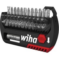 Wiha Set di punte FlipSelector Standard, esagonale, Set di bit Nero/Rosso