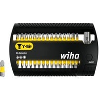 Wiha Set di punte XLSelector Y-Bit 25mm, 31 pezzi, Set di bit Nero/Giallo