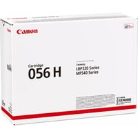 Canon 056H cartuccia toner 1 pz Originale Nero 21000 pagine, Nero, 1 pz