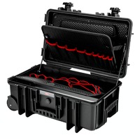 KNIPEX Valigetta porta attrezzi "Robust26 Move" 00 21 33 LE, Cassetta portautensili Nero