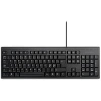 Kensington KB100 EQ tastiera Nero Nero, Full-size (100%), Cablato, Nero