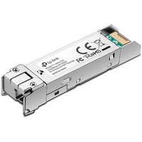 TP-Link Connettore SFP 1000Base-BX WDM Bi-Direzionale, Ricetrasmettitore Fibra ottica, 1250 Mbit/s, SFP, 9/125 µm, 10000 m, 1550 nm, Vendita al dettaglio