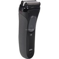 Braun Series 3 300S Rasoio Trimmer Nero Nero, Rasoio, Nero, 2 SensoFoil, Pulsanti, Batteria, Batteria integrata