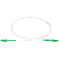 Digitus Cavo patch in fibra ottica simplex, rinforzato in acciaio, monomodale, LC/APC > LC/APC bianco