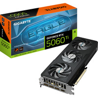 GIGABYTE GeForce RTX 5060 Ti EAGLE MAX OC 16G Scheda Grafica - 16GB GDDR7, 128bit, PCI-E 5.0, 2617MHz Frequenza core, 3 x DP, 1 x HDMI, NVIDIA DLSS 4, GV-N506TEAGLEMAX OC-16GD 128bit, PCI-E 5.0, 2617MHz Frequenza core, 3 x DP, 1 x HDMI, NVIDIA DLSS 4, GV-N506TEAGLEMAX OC-16GD, GeForce RTX 5060 Ti, 16 GB, GDDR7, 128 bit, 7680 x 4320 Pixel, PCI Express 5.0