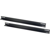 Inter-Tech 88887292 porta accessori Staffa di supporto, Rotaie di montaggio Nero, Staffa di supporto, Nero, 40 kg, 1U, 48,3 cm (19"), 42 mm