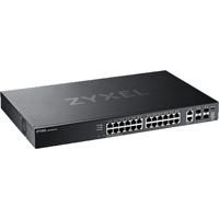 Zyxel XGS2220-30 Gestito L3 Gigabit Ethernet (10/100/1000) Nero, Interruttore Gestito, L3, Gigabit Ethernet (10/100/1000), Montaggio rack