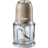 Ariete 438, Tritatutto Vintage, Chopper e Tritaghiaccio, 2 velocità, 4 lame in Acciaio Inox, Tazza graduata 600 ml, 400 W, Beige, Trituratore crema, Tritatutto Vintage, Chopper e Tritaghiaccio, 2 velocità, 4 lame in Acciaio Inox, Tazza graduata 600 ml, 400 W, Beige, 0,6 L, 8,35 kg, Beige, Acciaio inox, Beige, Pulsanti