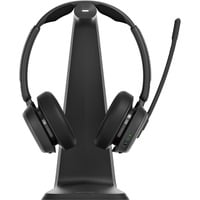 EPOS IMPACT 1061 ANC Auricolare Wireless A Padiglione Ufficio Bluetooth Base di ricarica Nero, Headset Wireless, Ufficio, 20 - 20000 Hz, 181 g, Auricolare, Nero