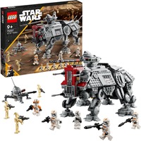 LEGO Star Wars 75337 Walker AT-TE, Modellino da Costruire, Gambe Snodabili, Cloni Soldato, Droidi da Battaglia e Droide Ragno, Giochi di costruzione Modellino da Costruire, Gambe Snodabili, Cloni Soldato, Droidi da Battaglia e Droide Ragno, Set da costruzione, 9 anno/i, Plastica, 1082 pz, 1,52 kg
