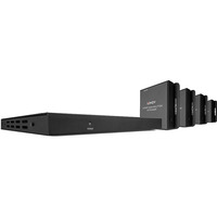 Lindy Extender splitter HDMI e IR a 4 porte Nero