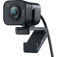 Logitech for Creators StreamCam - Webcam Premium per Streaming e Creazione Contenuti Video, Full HD 1080p 60 fps, Lente in Vetro Premium, Messa a Fuoco Automatica, USB, per PC, Mac. Grafite grafite, Full HD 1080p 60 fps, Lente in Vetro Premium, Messa a Fuoco Automatica, USB, per PC, Mac. Grafite, 1920 x 1080 Pixel, Full HD, 60 fps, 1080p, 2 - 3.7 mm, 0.1 m