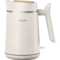Philips Eco Conscious Edition HD9365/10 Bollitore serie 5000 bianco (matto), 1,7 L, 2200 W, Plastica, Indicatore del livello dell'acqua, Senza filo, Filtro