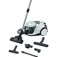 Bosch Serie 6 BGC41XHYG aspirapolvere a traino 2,4 L A cilindro Secco 700 W Senza sacchetto bianco, 700 W, A cilindro, Secco, Senza sacchetto, 2,4 L, Filtro igienico