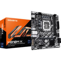 GIGABYTE H810M K Scheda Madre – CPU Intel Core Ultra (Serie 2), VRM a 3+1+2 fasi, fino a 6400 MHz DDR5, 1 x M.2 PCIe 4.0, LAN 1 GbE, USB 3.2 Gen 1 VRM a 3+1+2 fasi, fino a 6400 MHz DDR5, 1 x M.2 PCIe 4.0, LAN 1 GbE, USB 3.2 Gen 1, Intel, LGA 1851 (Socket V1), Intel Core Ultra (Series 2), LGA 1851, DDR5-SDRAM, 128 GB
