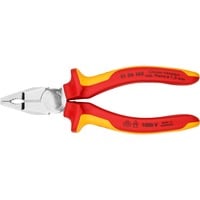 KNIPEX 01 06 160 Pinze da elettricista pinza, Pinze universali rosso/Giallo, Pinze da elettricista, Acciaio al cromo vanadio, Plastica, Rosso/Arancione, 16 cm, 201 g